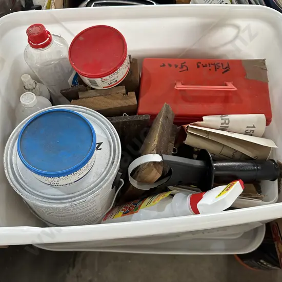 Paint , rat traps etc
