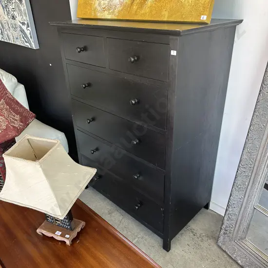 Dark Oak Chest of drawers (couple small marks on it)