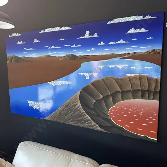 CRATER OF LIFE 2140x1220 in the East African Rift Valley where mankind started. Gallery price approx 25k