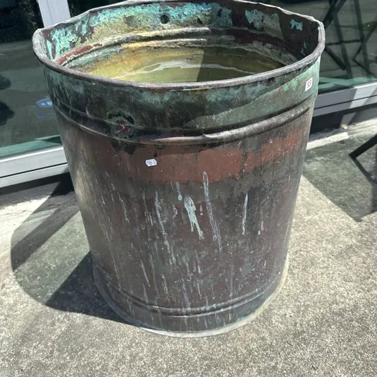 Large Copper garden art