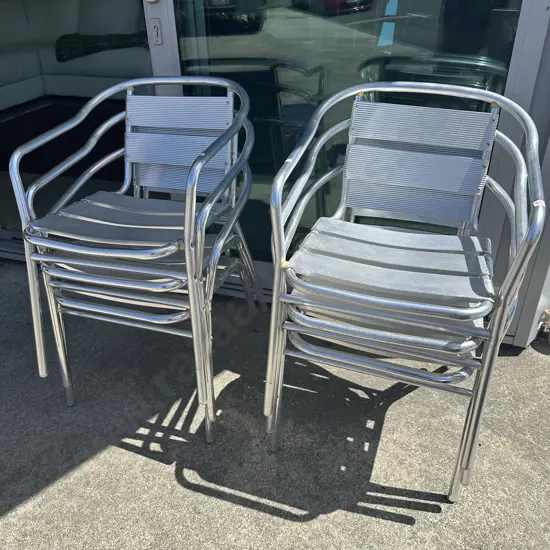 Set 6 patio chairs