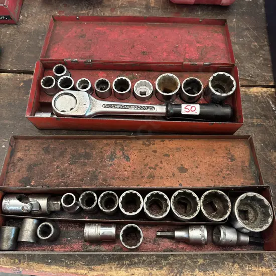 2 socket sets inc Stahwille