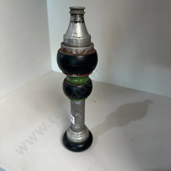 Vintage fire hose jet