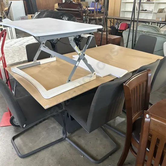 Boconcept table and 8 chairs