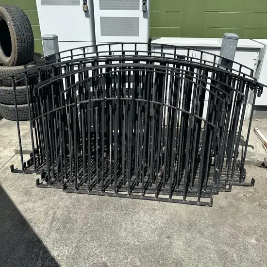 Large lot of Wrought Iron fencing