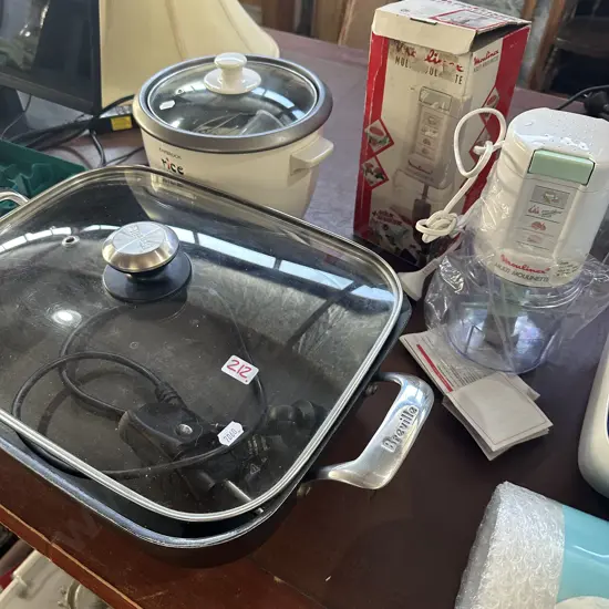 Cookers and new moulinette