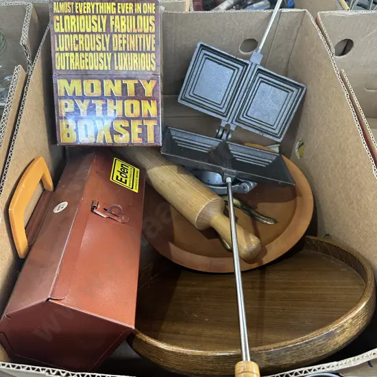 Vintage items and Monty Python set
