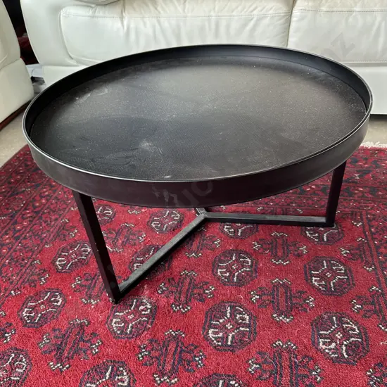 Metal coffee table