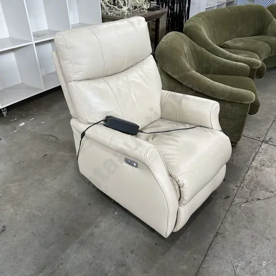 Leather electric chair