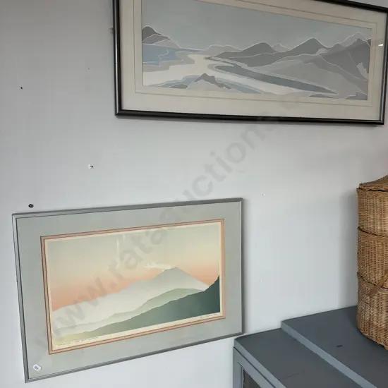 2 x Ltd edition NZ scene pictures