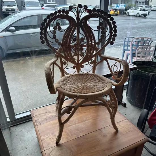 Vintage cane chair
