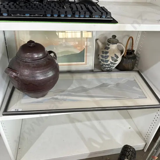 NZ pictures and pottery