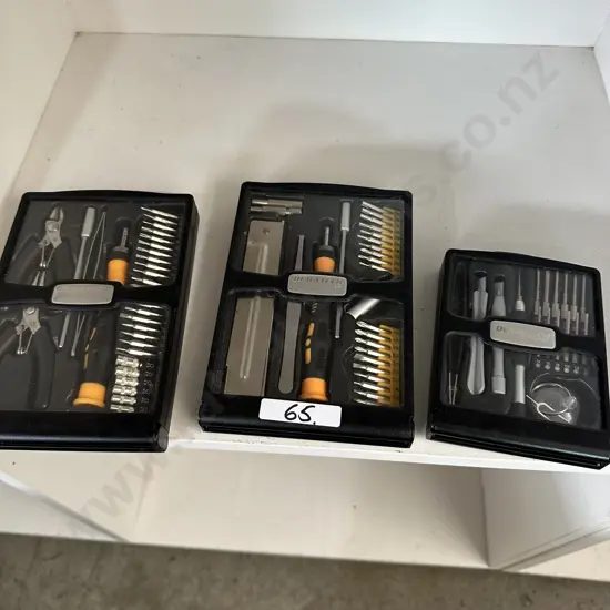3 sets Duratech hobby tools