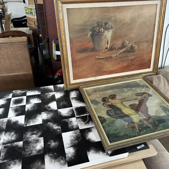 Paintings  and print