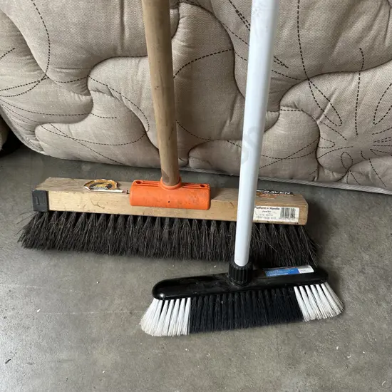 2 brooms