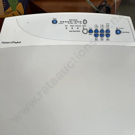 Auto washer very tidy