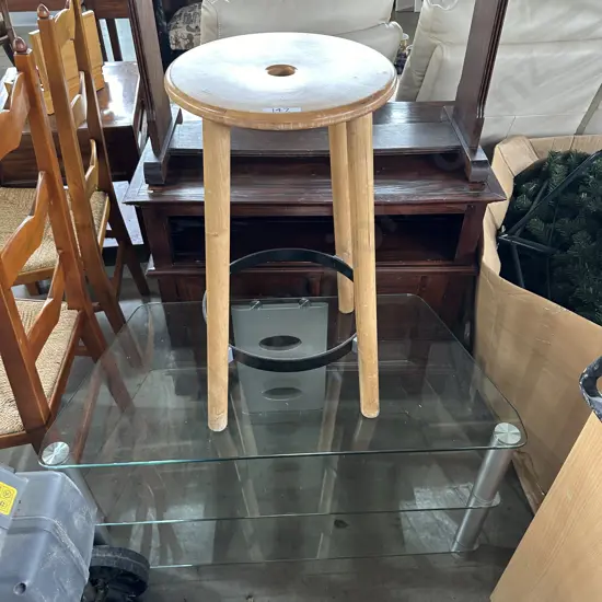 Bar stool and TV stand