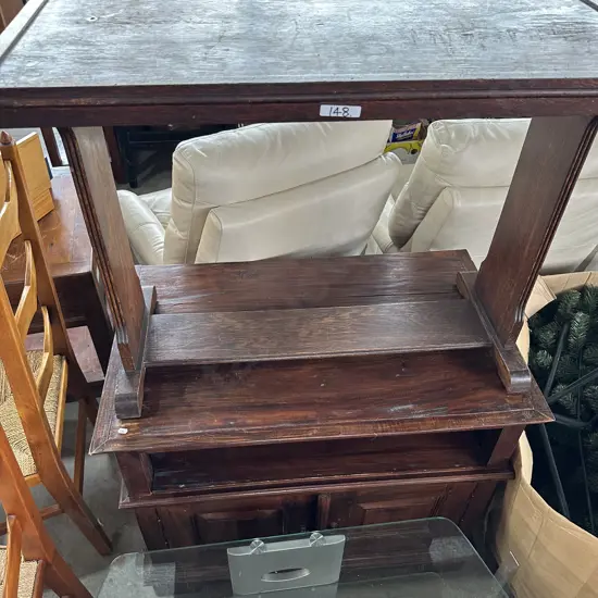 Hall table and cabinet