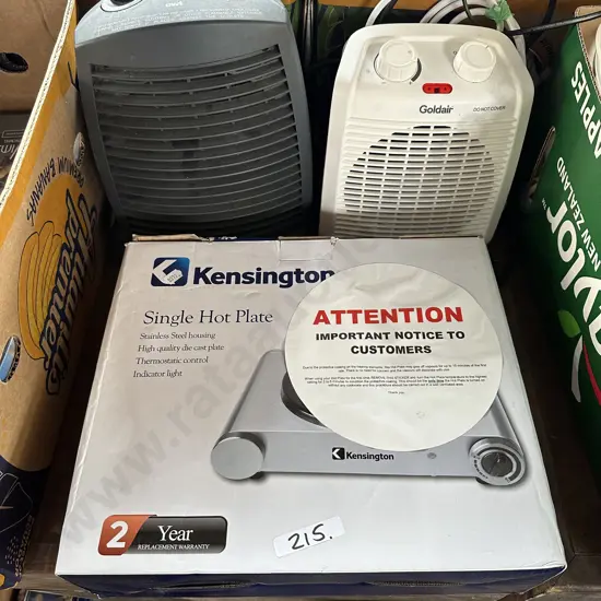 Hotplate and heaters