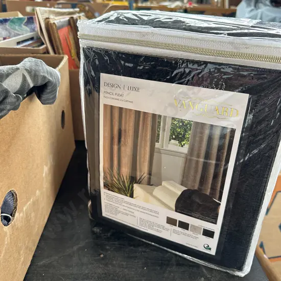 New and old curtains