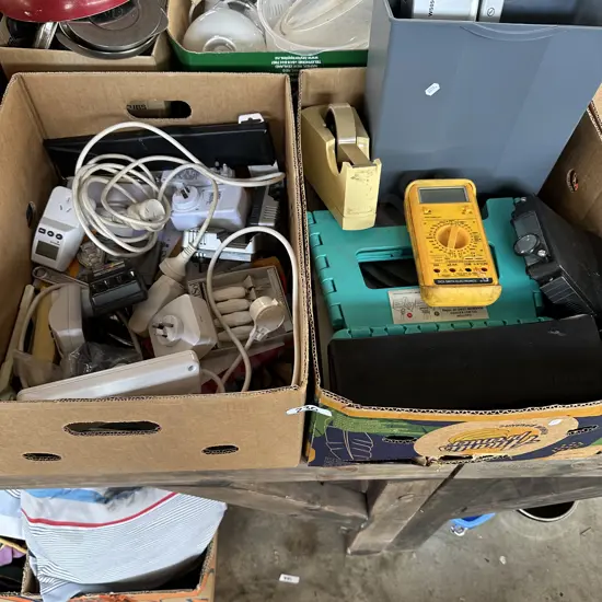 2 box electricals etc