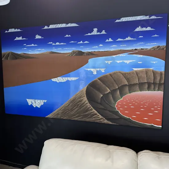 CRATER OF LIFE 2140x1220 in the East African Rift Valley where mankind started. Gallery price approx 25k