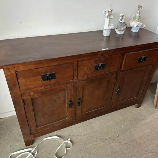 Oak sideboard 1320 x 400