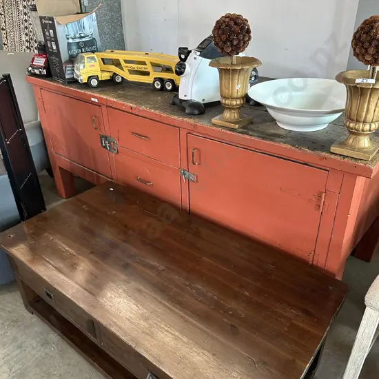 Bespoke kitchen island / work bench