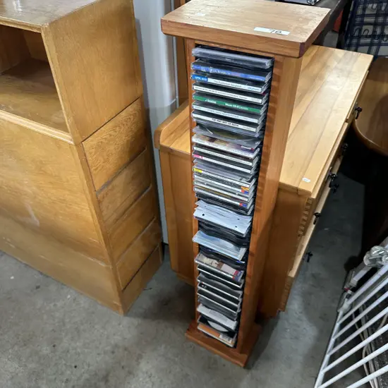 CDs and stand