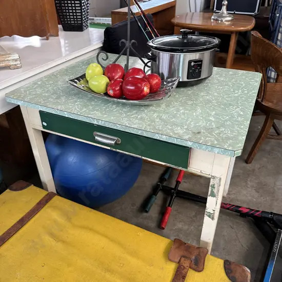 Small vintage kitchen table