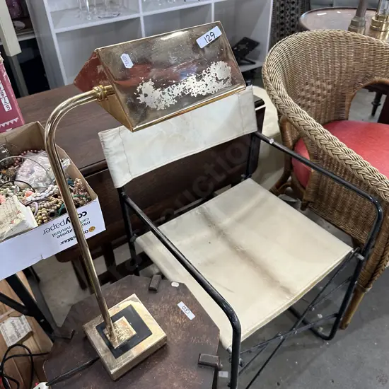 Vintage lamp & chair