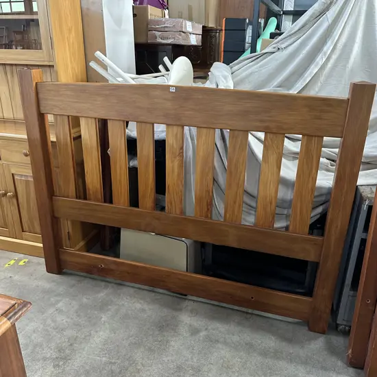 Solid heart Rimu King size headboard