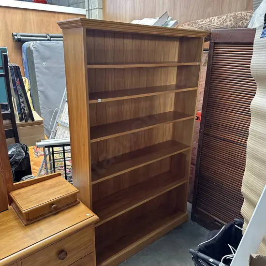 Solid Rimu bookcase 1200mm x 1950mm