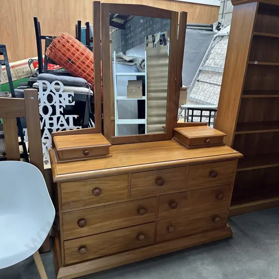 Solid Rimu dressing table