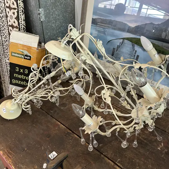 2 centre light fittings