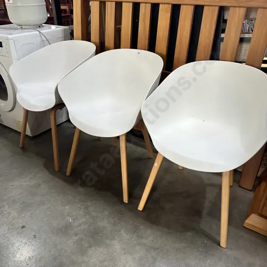 3 designer chairs