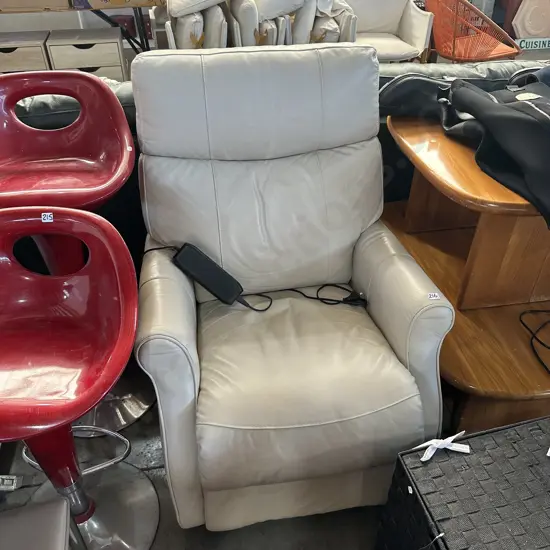 Leather electric chair