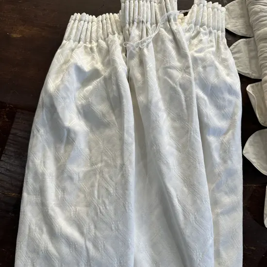 Large lot of curtains