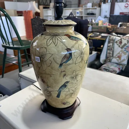 Large ceramic lamp base