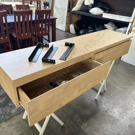 Wall hung drawers and brackets