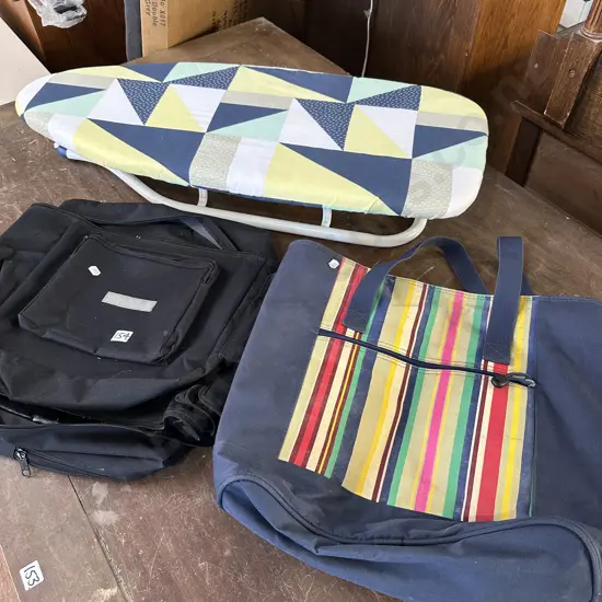 Bags and mini iron board