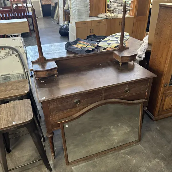Oak dressing table project