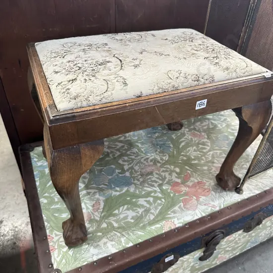 Claw and ball foot stool