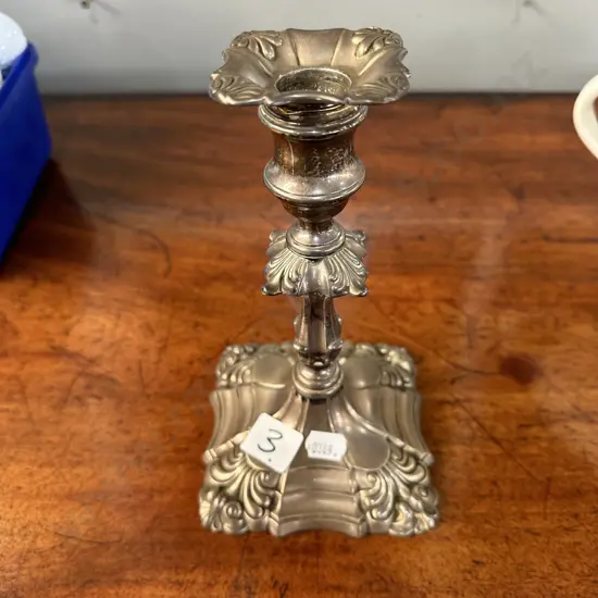 Sterling candle stick 185mm