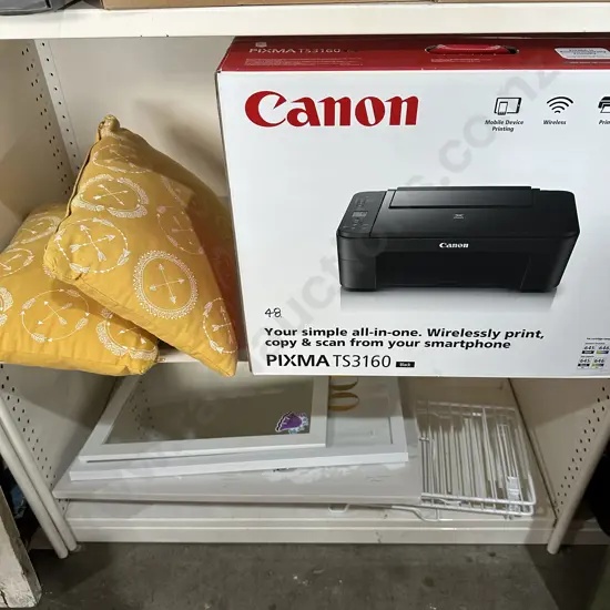New printer, cushions, mirror, pictures etc