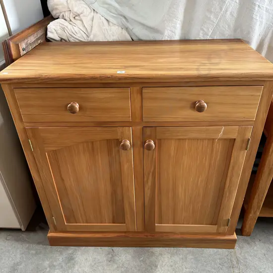 Solid Rimu side cabinet 930w x 900h