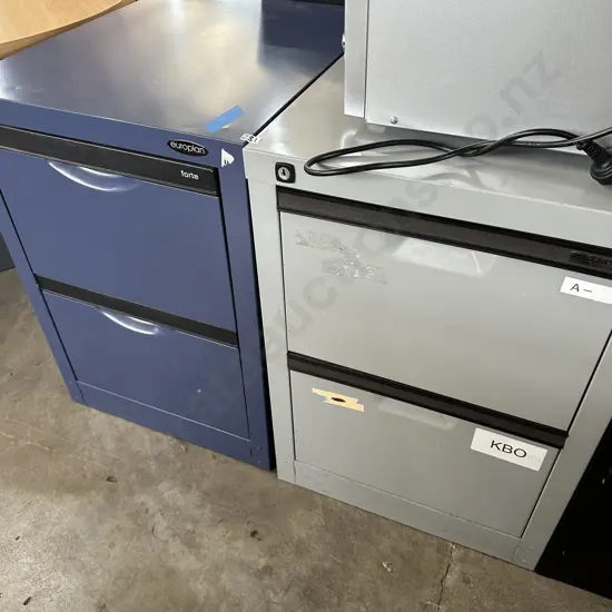 2 x file cabinets