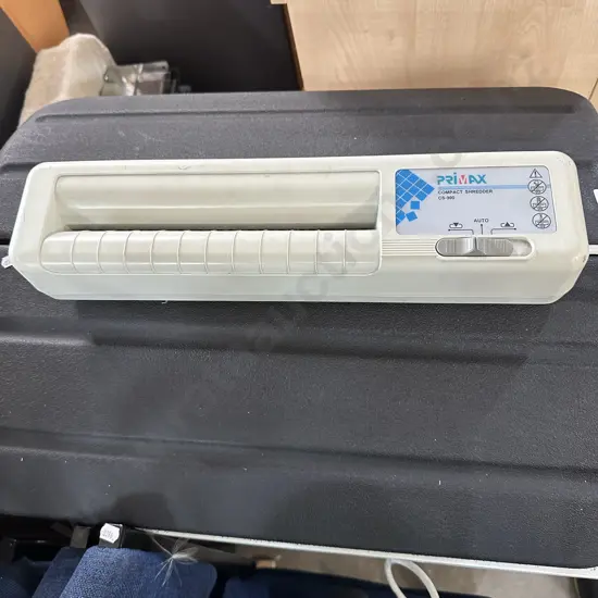 Footpath stand base and shredder