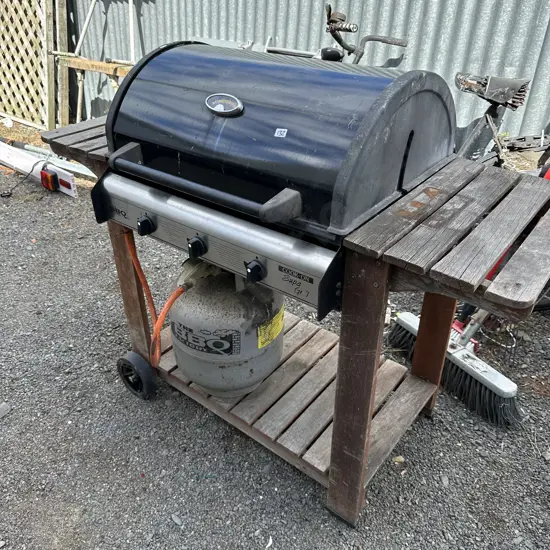 BBQ with bottle
