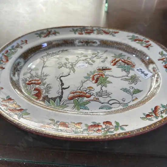 Indian tree 25cm plater